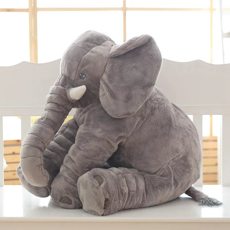 MANOUNOU ™ ǀ Oreiller en peluche d'éléphant